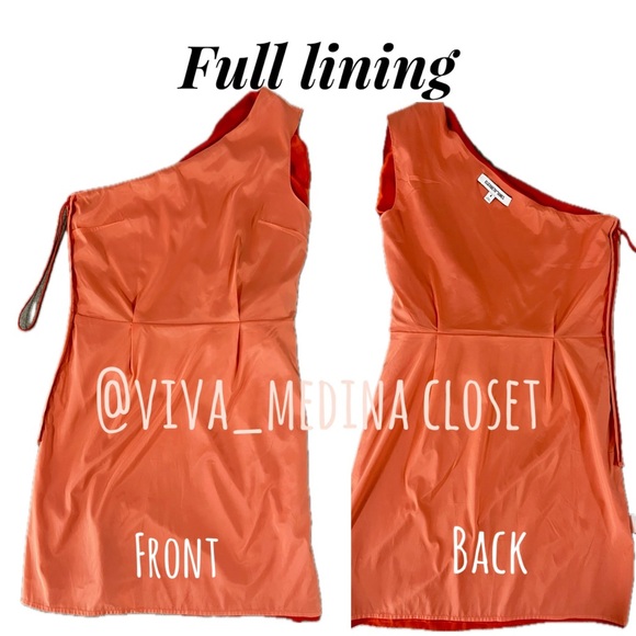 DONATED SCHOOL PROM Elizabeth and James 100% Silk dress Host Pick! - Picture 7 of 7